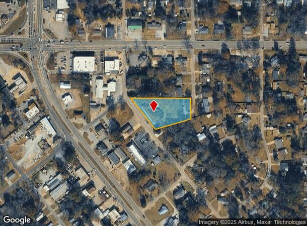 821 Peachtree St, Prattville, AL Parcel Map