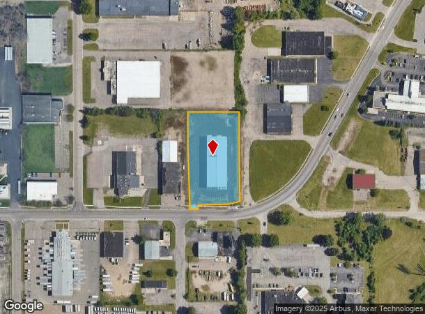 3521 E Cork St, Kalamazoo, MI Parcel Map