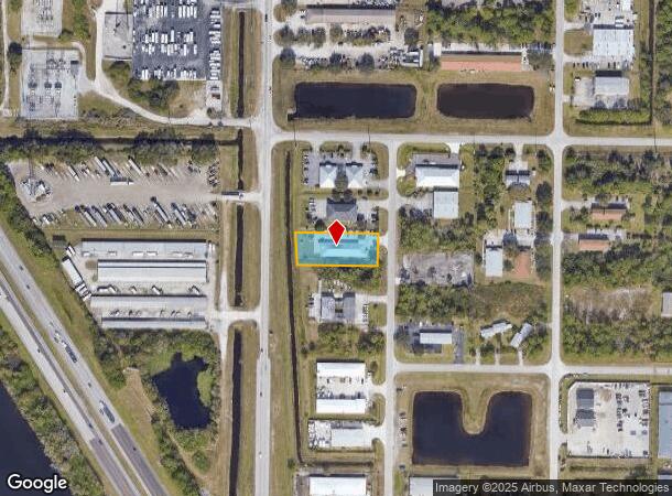 422 Martin Rd Se, Palm Bay, FL Parcel Map