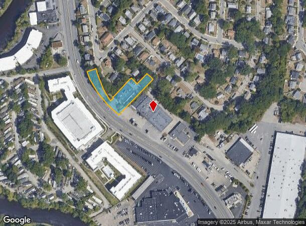  1522 Vfw Pkwy, West Roxbury, MA Parcel Map