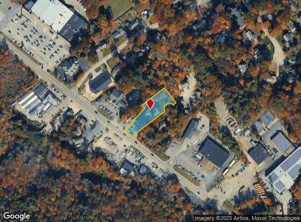 818 Chief Justice Cushing Hwy, Cohasset, MA Parcel Map