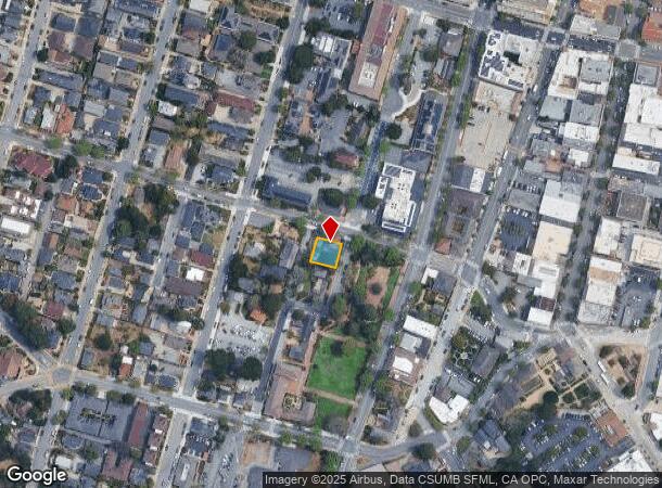 502 Pierce St, Monterey, CA Parcel Map