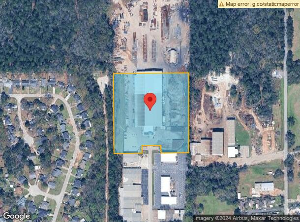  744 Blackburn Dr, Mobile, AL Parcel Map