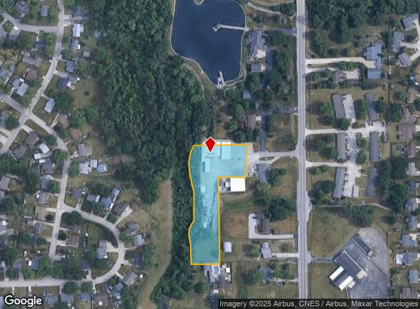 1662 Hartzell Rd, New Haven, IN Parcel Map