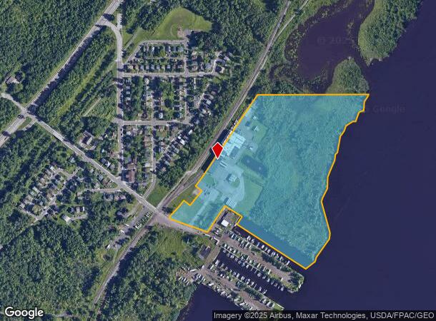 110 Spring St, Duluth, MN Parcel Map