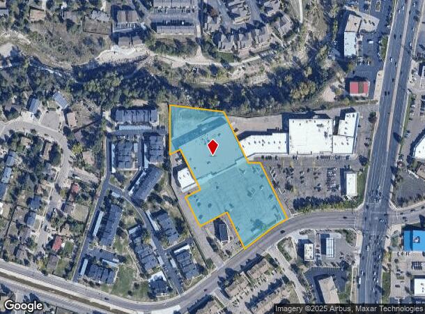 1710 Dublin Blvd, Colorado Springs, CO Parcel Map
