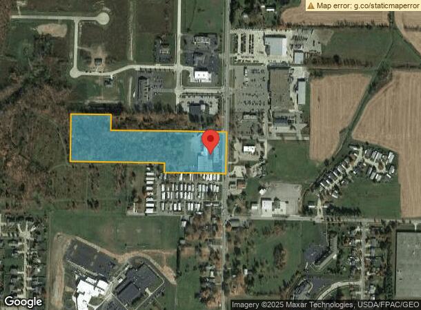  709 N Main St, Wellington, OH Parcel Map