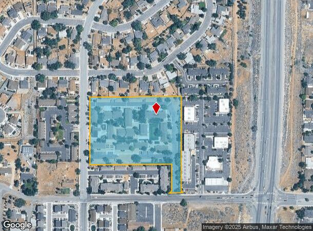 3501 Vista Grande Blvd, Carson City, NV Parcel Map
