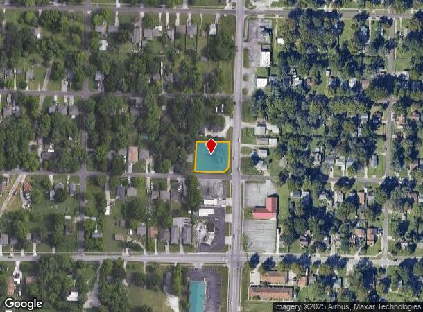  S Scenic Ave, Springfield, MO Parcel Map