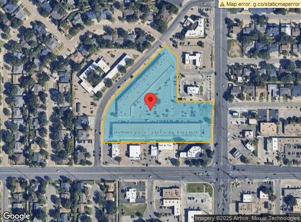  8004 Indiana Ave, Lubbock, TX Parcel Map