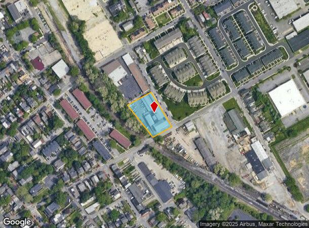  250 S Franklin St, West Chester, PA Parcel Map
