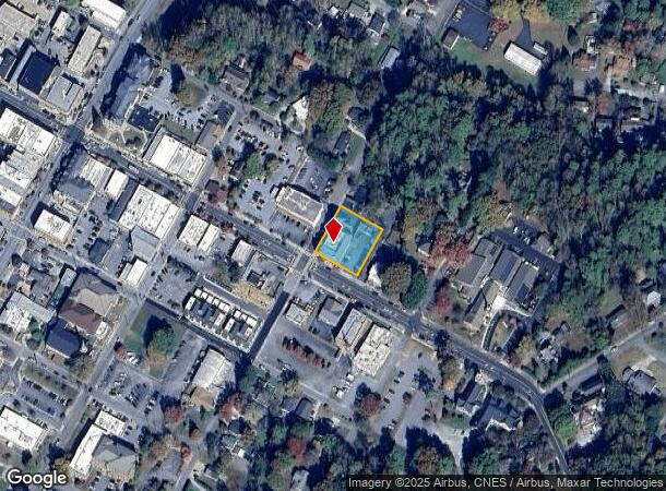  147 E Main St, Brevard, NC Parcel Map