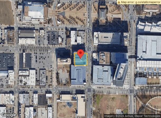  500 W Main St, Oklahoma City, OK Parcel Map