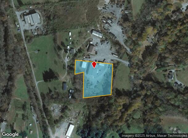 Phillips Run, Summersville, WV Parcel Map