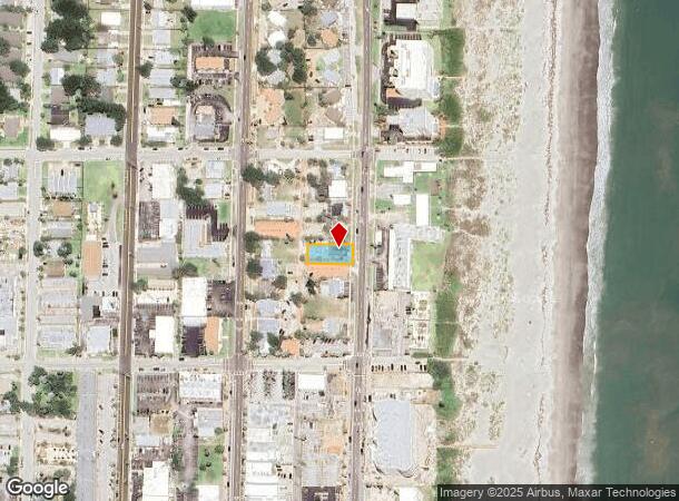 142 N Atlantic Ave, Cocoa Beach, FL Parcel Map