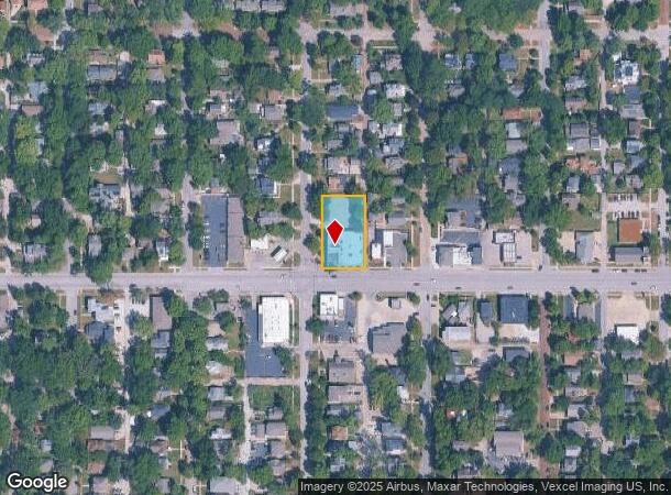  708 W 9Th St, Lawrence, KS Parcel Map
