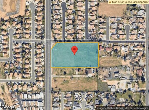  11636 Heacock St, Moreno Valley, CA Parcel Map