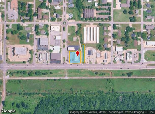 2400 Main St, Choctaw, OK Parcel Map