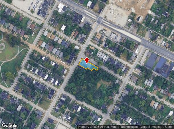 3540 Marcus Ave, Saint Louis, MO Parcel Map