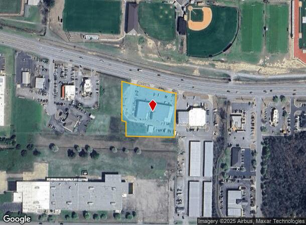  1627 E Beebe Capps Expy, Searcy, AR Parcel Map