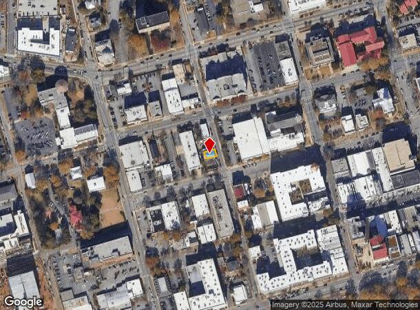  343 N Hull St, Athens, GA Parcel Map