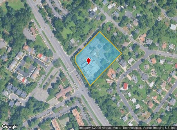 3159 Row St, Falls Church, VA Parcel Map