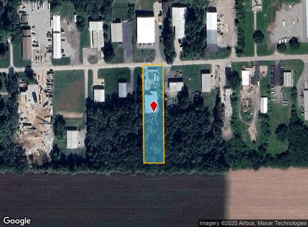 1451 3Rd St, Osceola, IN Parcel Map