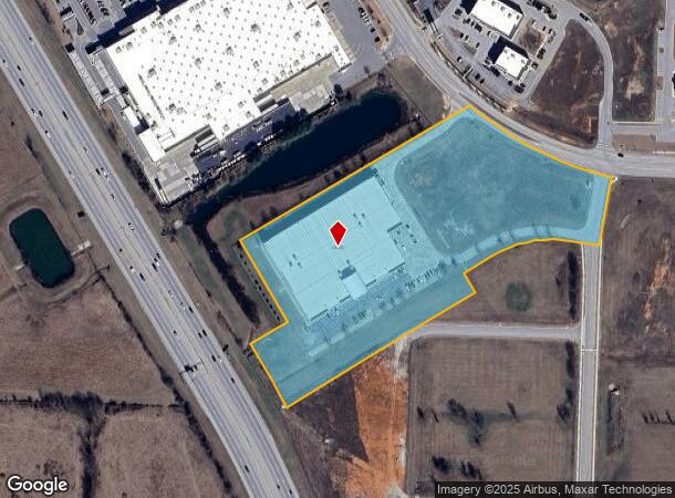  4308 S Pleasant Crossing Blvd, Rogers, AR Parcel Map