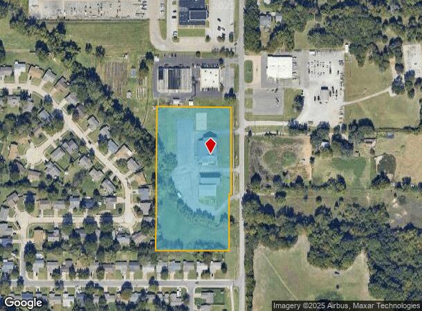 2800 S 1St Pl, Broken Arrow, OK Parcel Map