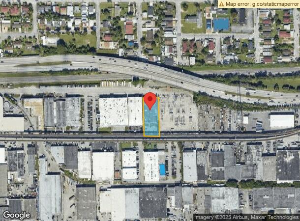  601 W 20Th St, Hialeah, FL Parcel Map