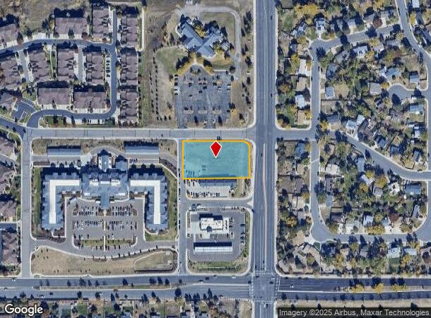  5808 S Swadley St, Littleton, CO Parcel Map