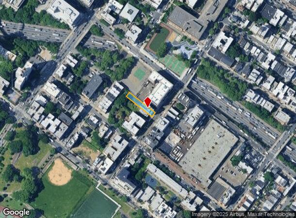  1821 Prospect Ave, Bronx, NY Parcel Map