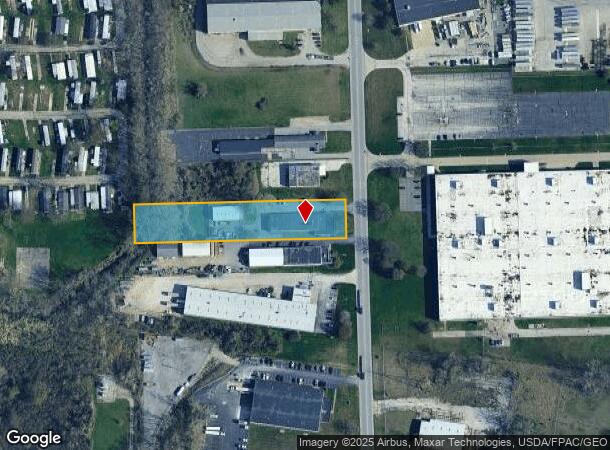  5505 Enterprise Blvd, Toledo, OH Parcel Map