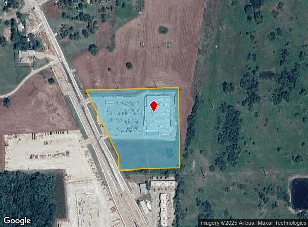  301 N Columbia Dr, West Columbia, TX Parcel Map