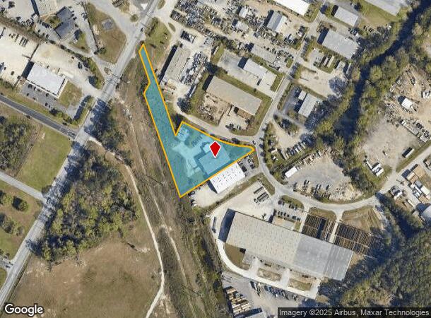 3515 Jillanda Dr, North Charleston, SC Parcel Map