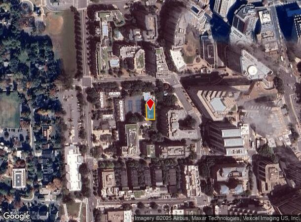  4829 West Ln, Bethesda, MD Parcel Map