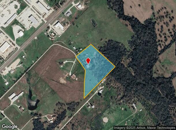 3959 Andert Rd, Bryan, TX Parcel Map