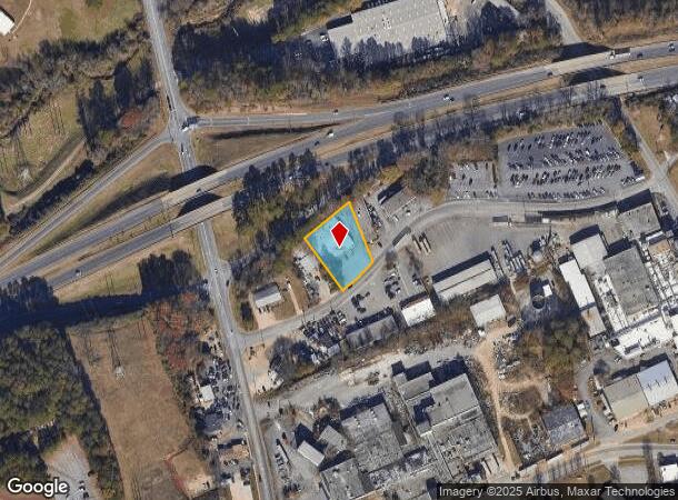  117 Rowe Rd, Athens, GA Parcel Map