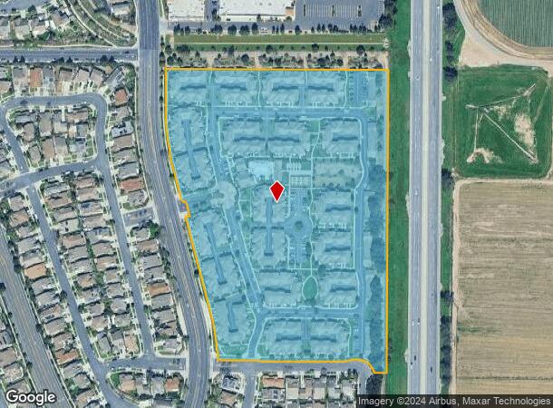  2460 Rubel Way, Santa Maria, CA Parcel Map