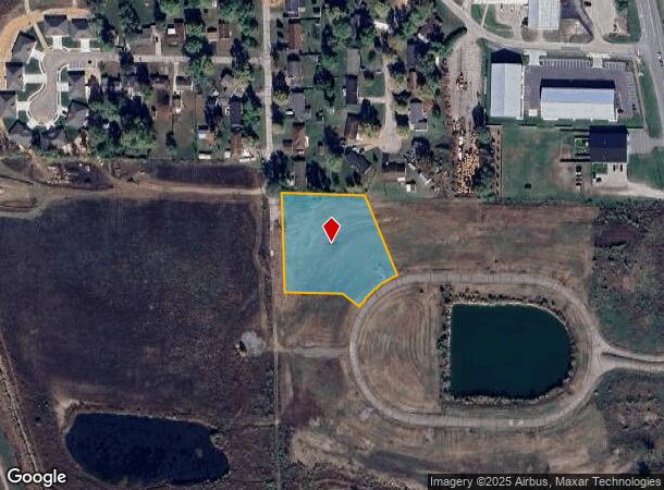 1050 W Omega Dr, Columbus, IN Parcel Map