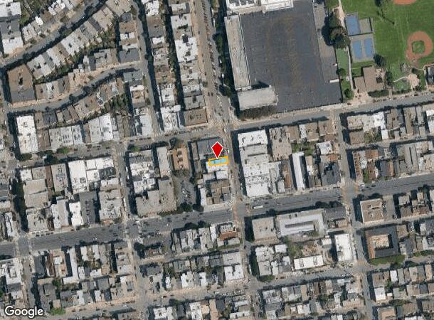  3347 Fillmore St, San Francisco, CA Parcel Map