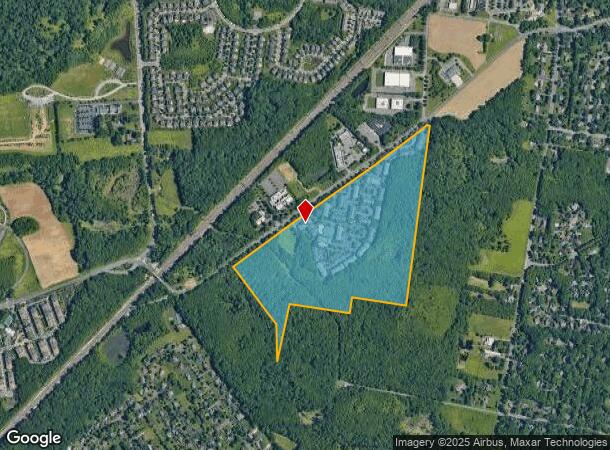 200 Clarksville Rd, Princeton Junction, NJ Parcel Map