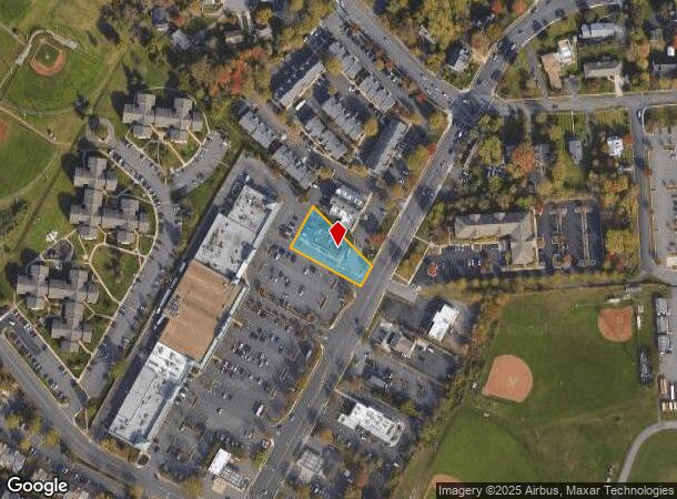 1040 Elden St, Herndon, VA Parcel Map