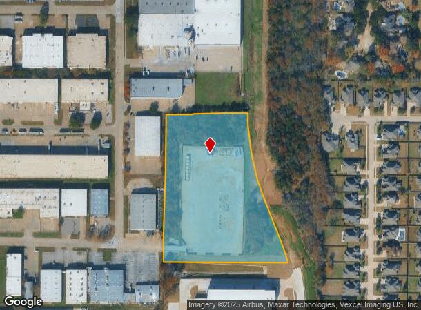  1635 S Great Southwest Pkwy, Grand Prairie, TX Parcel Map