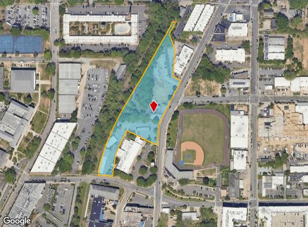 701 Washington St, Durham, NC Parcel Map