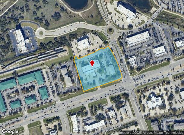  801 E Whitestone Blvd, Cedar Park, TX Parcel Map