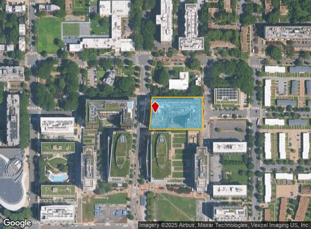 1000 4Th St Sw, Washington, DC Parcel Map