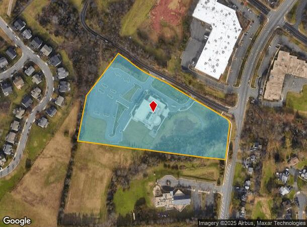 4350 Blue Spring Dr, Chantilly, VA Parcel Map