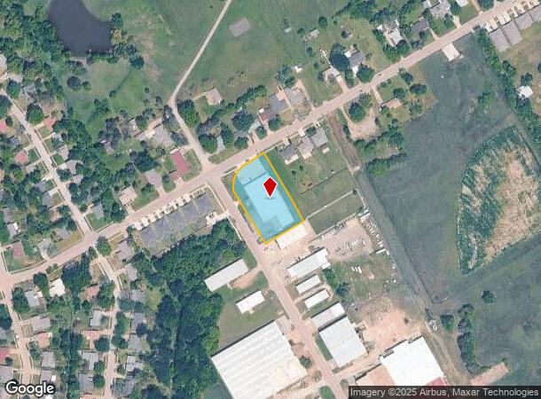 2416 N Preston St, Ennis, TX Parcel Map