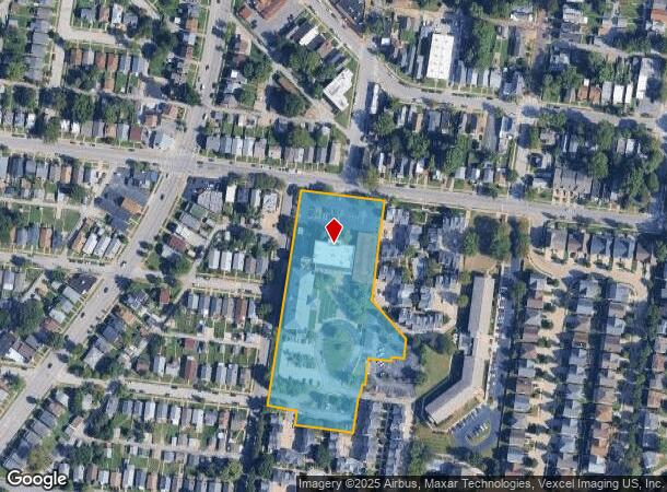  1 Campbell Plz, Saint Louis, MO Parcel Map